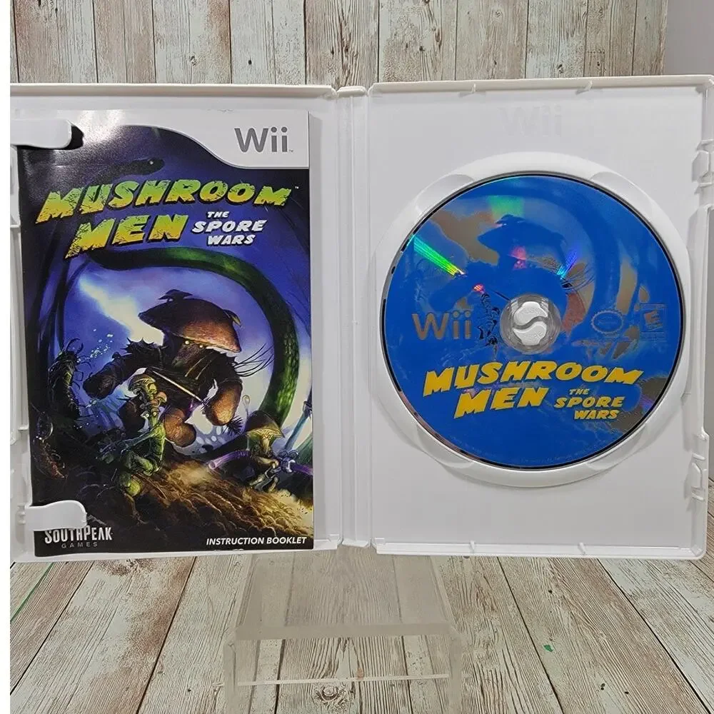 Mushroom Men: The Spore Wars (Nintendo Wii, 2008) Complete
